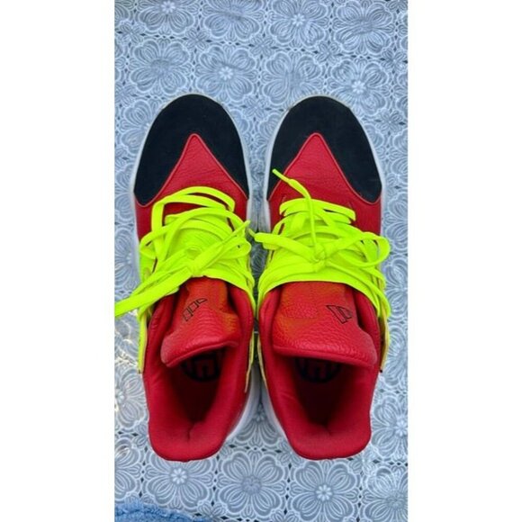 Adidas James Harden Vol 4 Red/Volt/Black Red Solar Yellow Size 11 779001 EH2449 - Picture 3 of 9